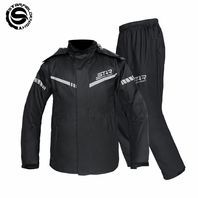 SFK ブラック バイクライダー レインコート レインパンツ - Fishing Rain Suit のレビューと価格