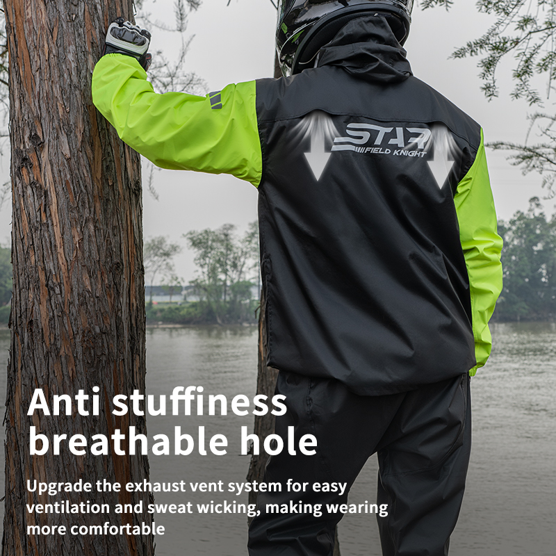 SFK ブラック バイクライダー レインコート レインパンツ - Fishing Rain Suit のレビューと価格