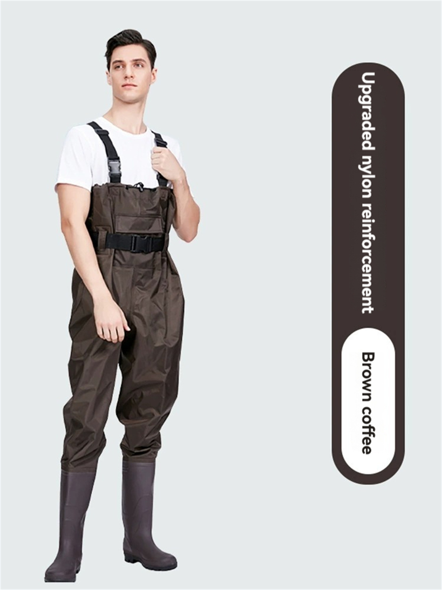 男女兼用、ナイロン製、防水加工の釣り用ウェーディングパンツ。 - Fishing Pants Waterproof のレビューと価格