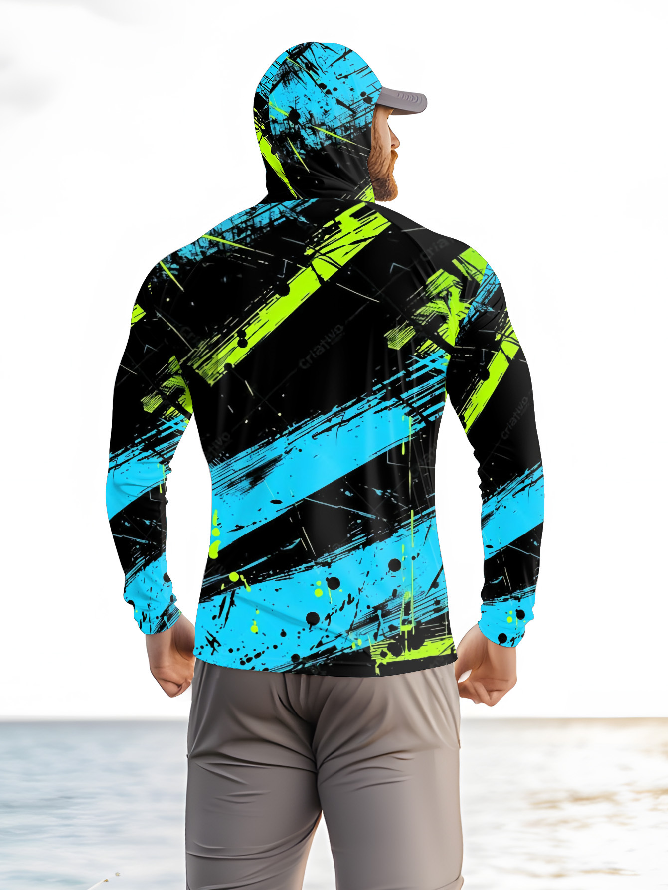 釣り用パーカー メンズ 長袖 速乾 通気性 UVカット アウ - Fishing Shirt Uv Protection のレビューと価格