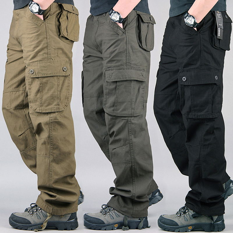 戦術的なカーゴパンツ男性綿オーバーオール屋外作業ズボンビッグ - Fishing Pants Waterproof のレビューと価格