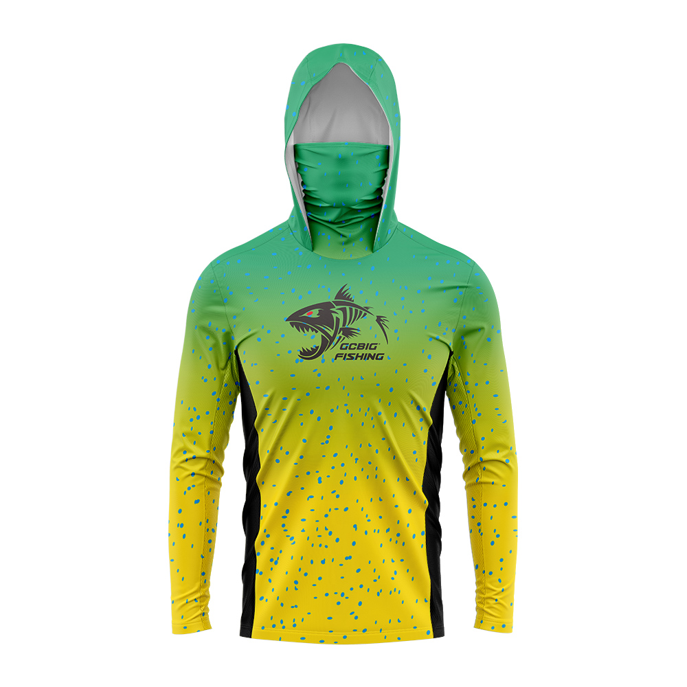 メンズアウトドア長袖釣り服UVカット服フード付きコート日焼け - Fishing Shirt Uv Protection のレビューと価格