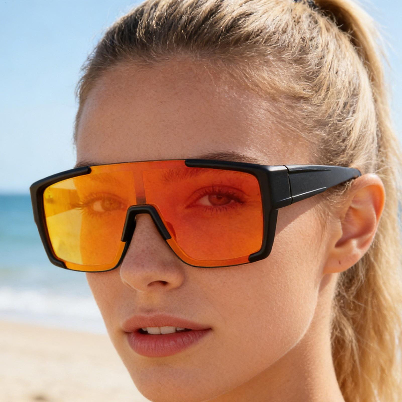 メンズサングラス偏光ポータブルアンチグレアアイウェアサングラ - Fishing Sunglasses Polarized のレビューと価格