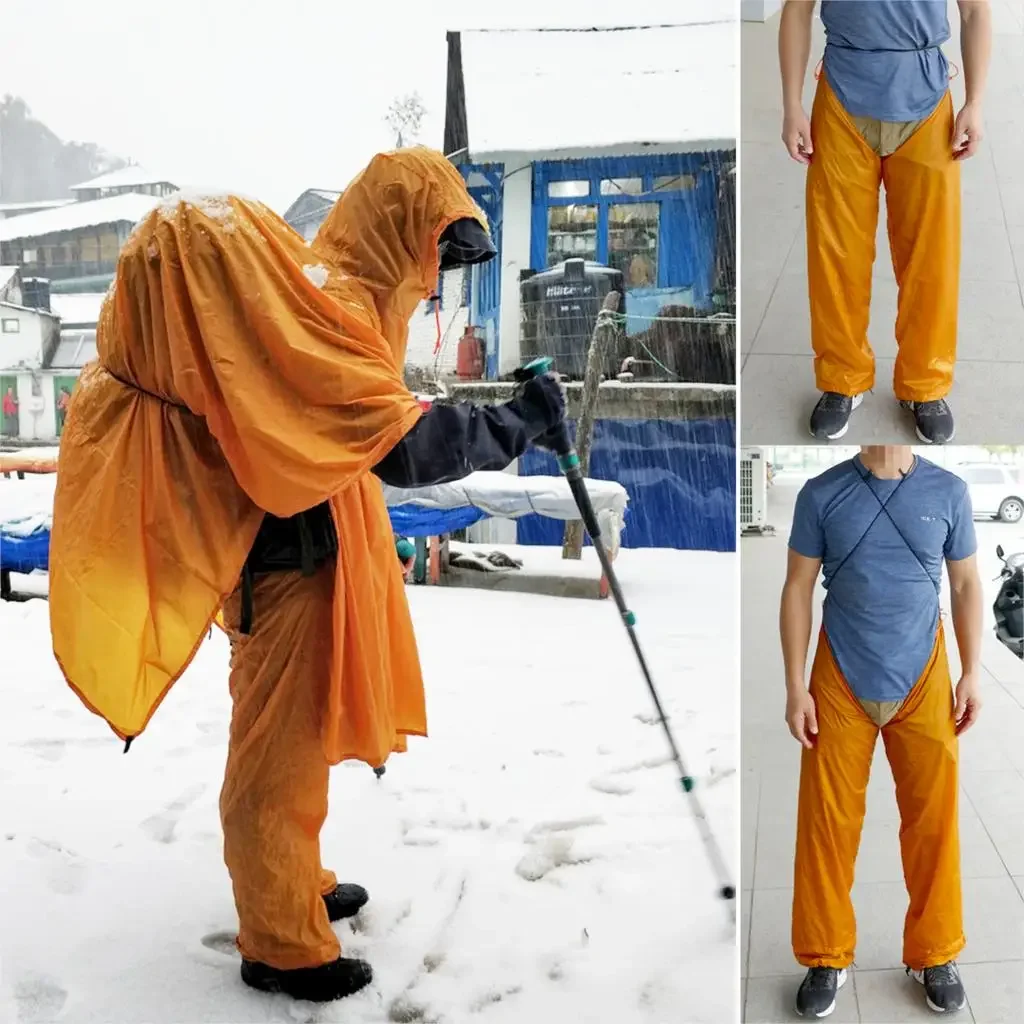 男性と女性のための釣り用タイツ,超軽量,ポータブル,レインパ - Fishing Rain Suit のレビューと価格
